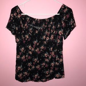 New without tags! Off the shoulder floral top